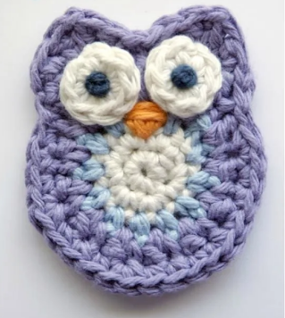 Free Owl Crochet Applique Patterns