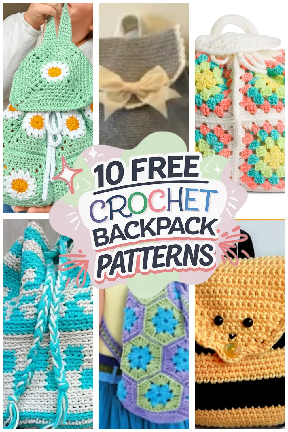 10 Free Crochet Backpack Patterns You