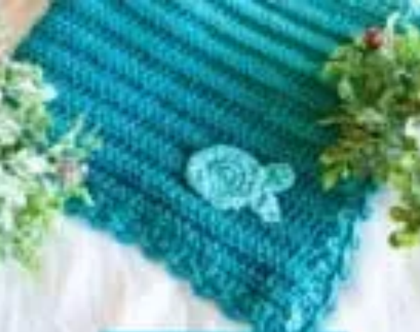 Ombre Security Blanket Crochet Pattern