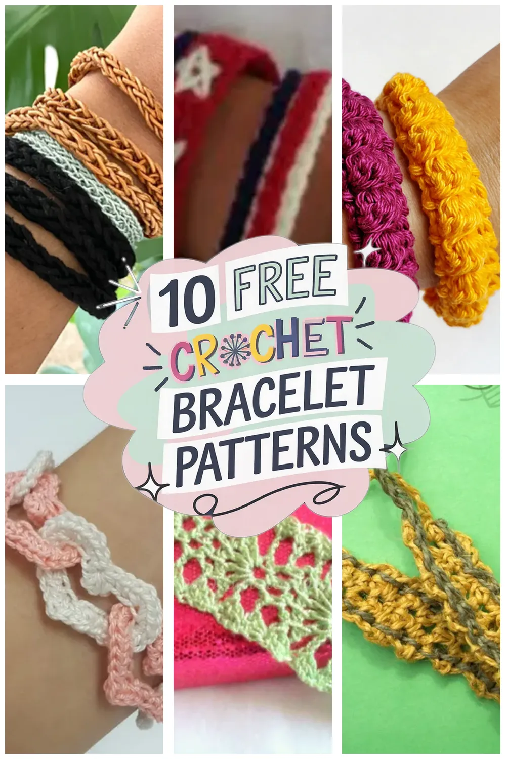 10 Free Crochet Bracelet Patterns You’ll Love to Make Today!