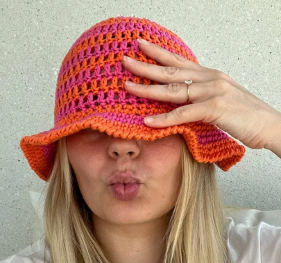 Vibrant Crochet Bucket Hat Pattern