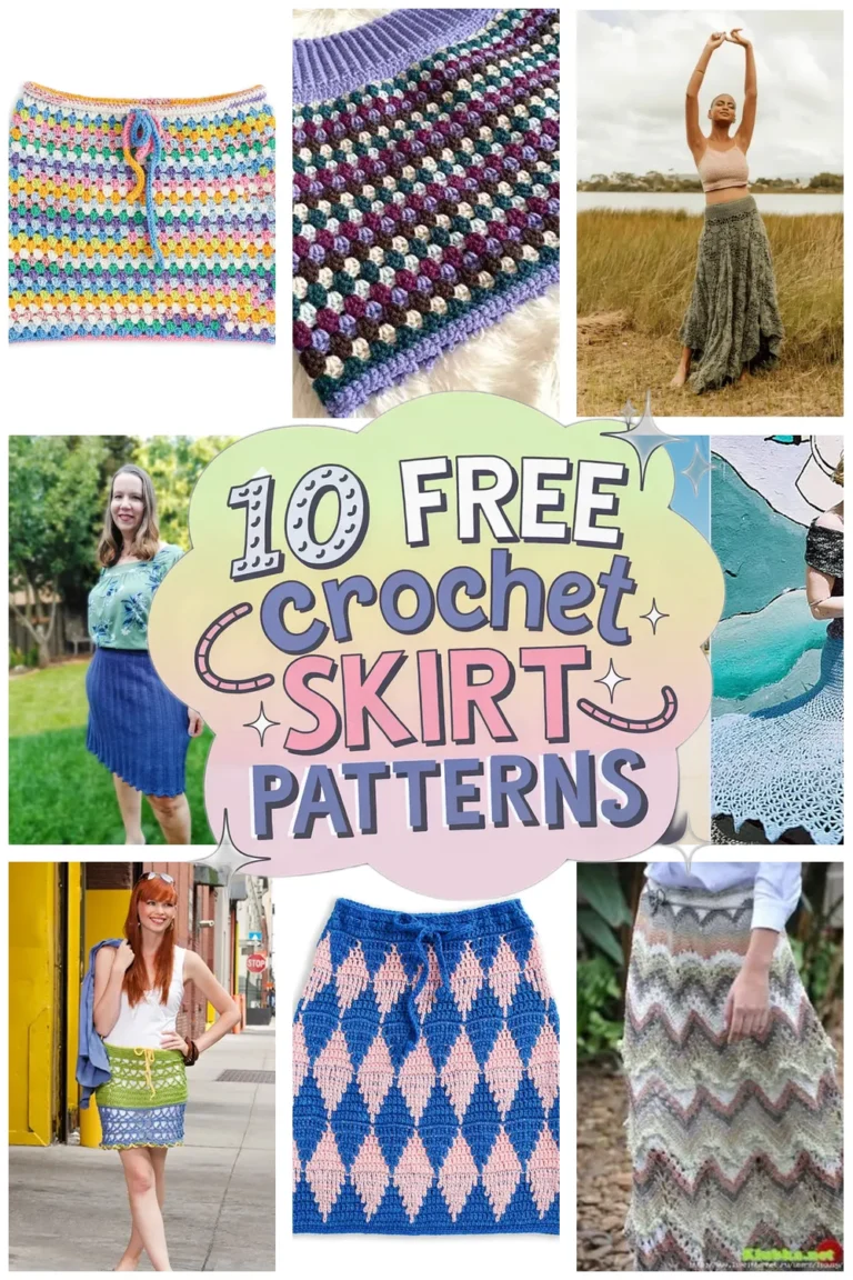 10 Free Crochet Skirt Patterns You’ll Love: Easy Crochet Designs for Every Style!