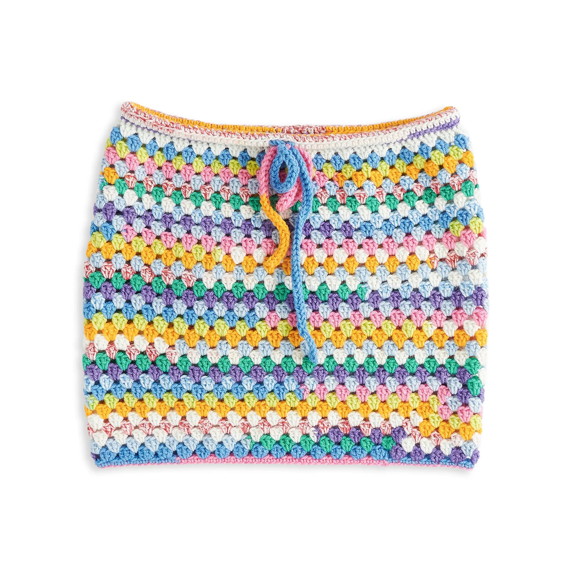 Caron Granny Stitch Crochet Skirt Pattern