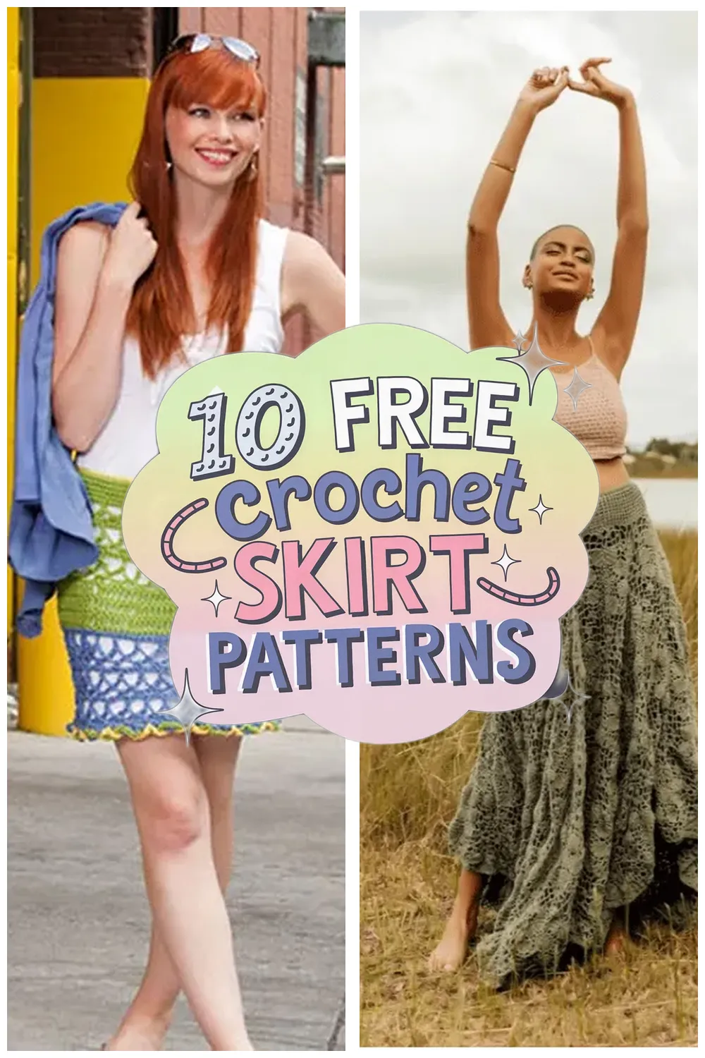 10 Free Crochet Skirt Patterns You