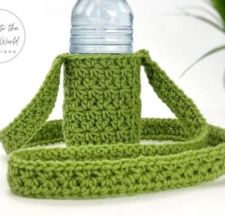 Crochet Water Bottle Holder Free Pattern