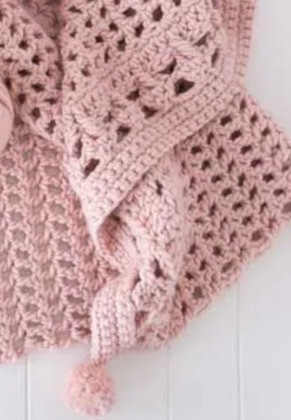 Chunky Crochet Blanket Pattern Easy and Stylish