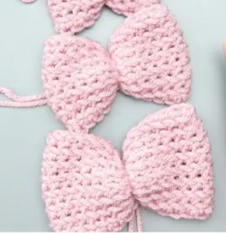 Quick Crochet Patterns Small Bow Tutorial