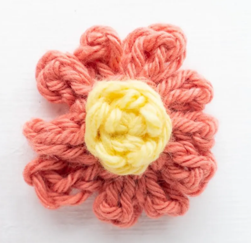 Quick Crochet Flower Pattern  Tutorial