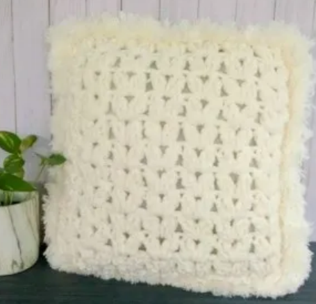 Vintage Crochet Pillow Pattern Crochet Pattern