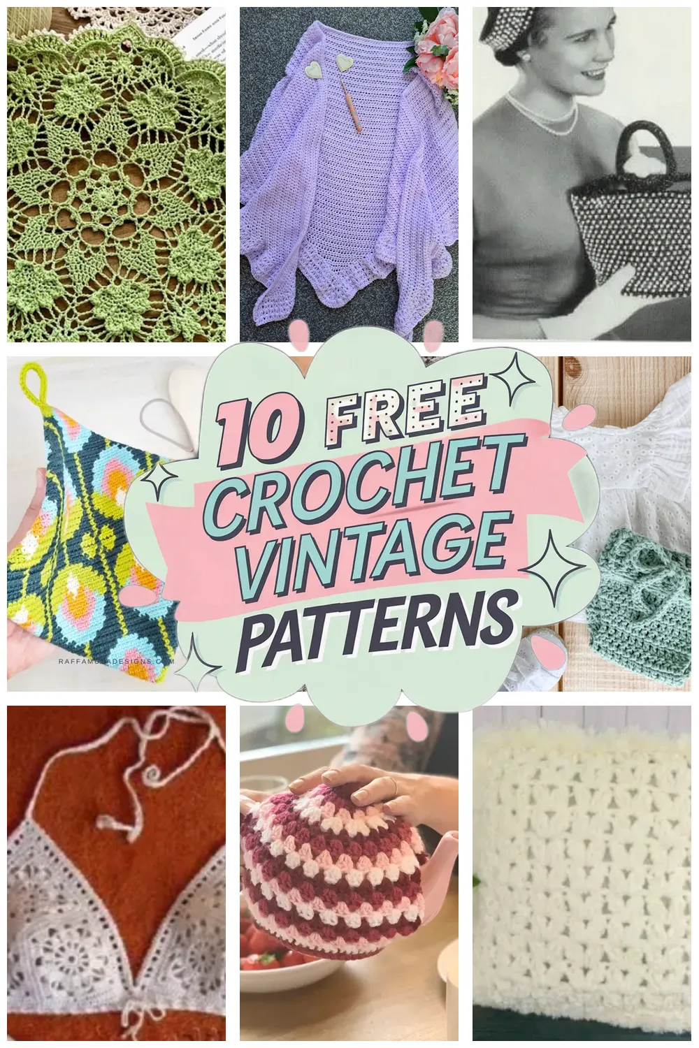 10 Free Vintage Crochet Patterns You’ll Adore: Timeless Creations for Your Next Project!