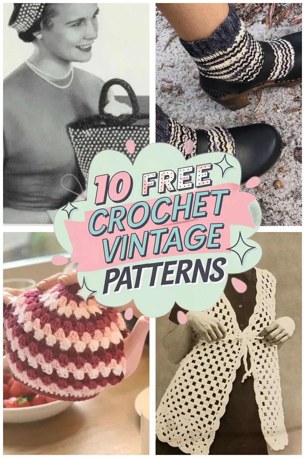 10 Free Vintage Crochet Patterns You’ll Adore: Timeless Creations for Your Next Project!