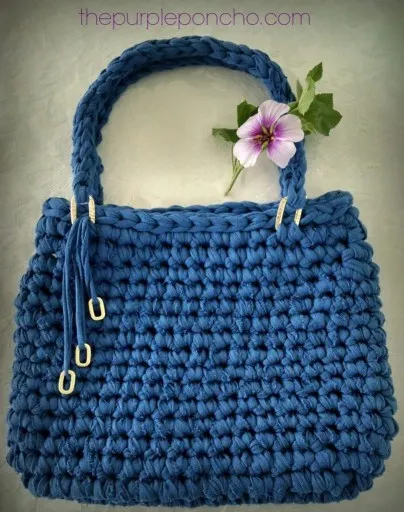 Free Chunky Textured Crochet Bag Pattern