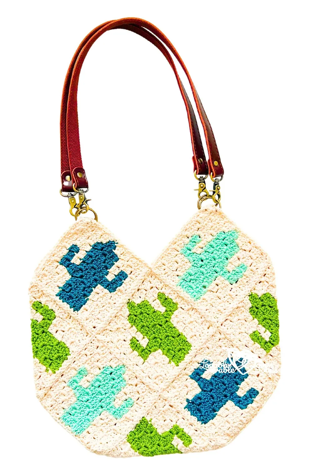 Beginner Friendly Cactus Crochet Bag Pattern