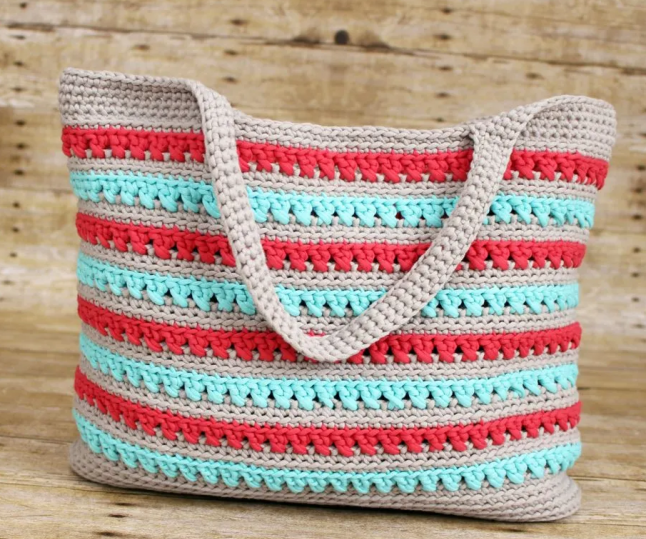 Summer Tote Crochet Pattern  Free Design