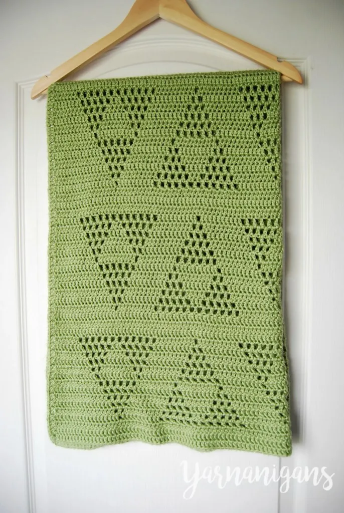 Triangle Motif Crochet Blanket Pattern