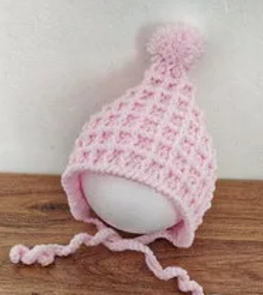 Free Baby Bonnet Crochet Pattern