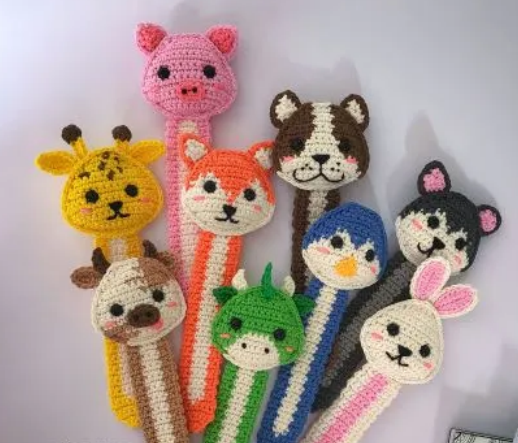 Crochet Animal Bookmark Collection Crochet Pattern