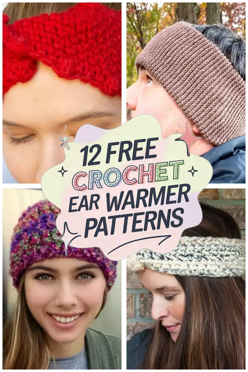 12 Free Crochet Ear Warmer Patterns: Easy Crochet Headbands to Keep You Cozy!