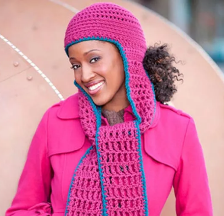 Hooded Scarf Crochet Pattern Free Download