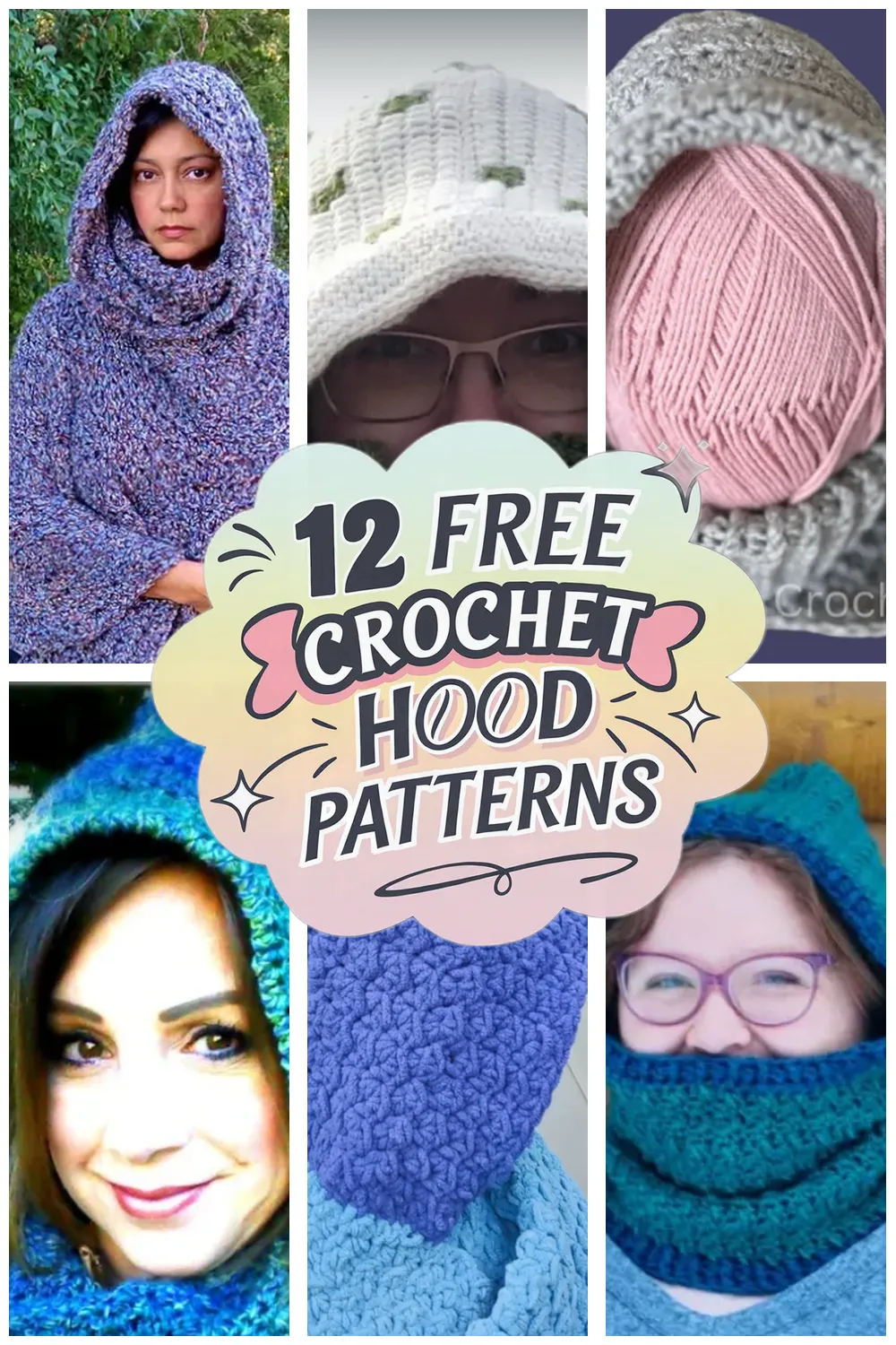 12 Free Crochet Hood Patterns You