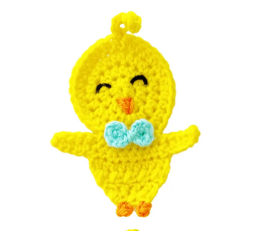 Crochet Chick Applique Pattern Crochet Pattern