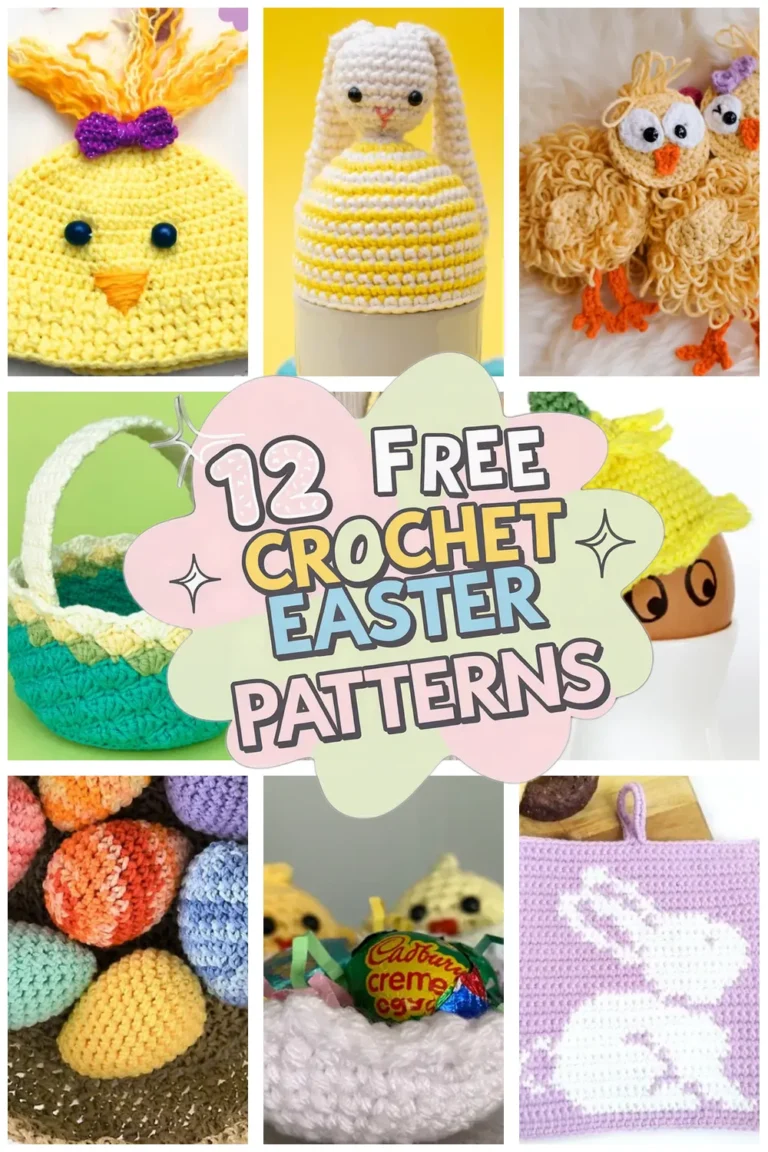 12 Free Easter Crochet Patterns: Adorable Bunny and Animal Designs to Try!