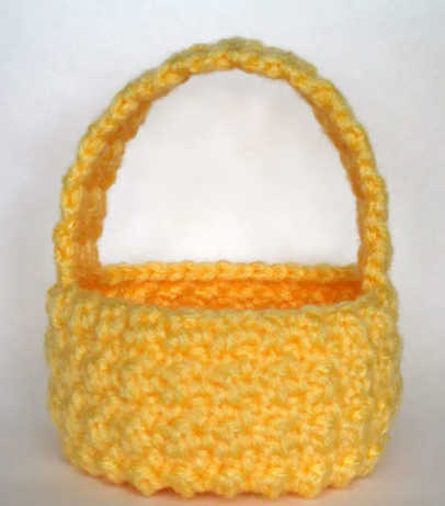 Crochet Bunny Basket Pattern Crochet Pattern