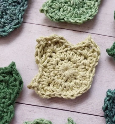 Quick Pumpkin Leaf Crochet Pattern