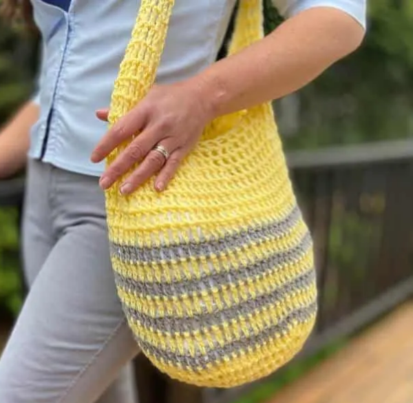 Beginner Friendly Crochet Market Bag Pattern