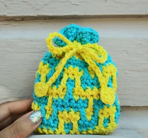 Mosaic Soap Cozy Crochet Pattern