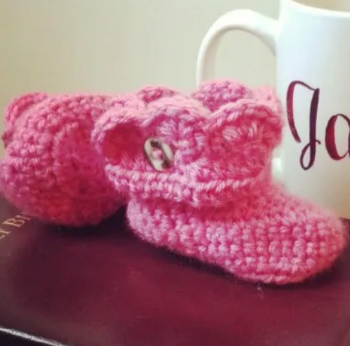 Crochet Baby Booties Free Pattern