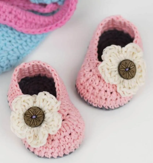 Adorable Baby Booties for Crochet Projects