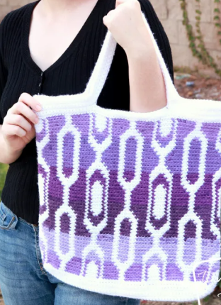 Cecelia Tapestry Bag Crochet Pattern