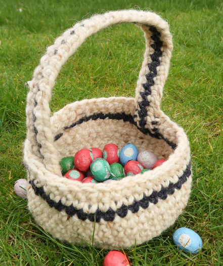 Easy Crochet Storage Baskets Pattern