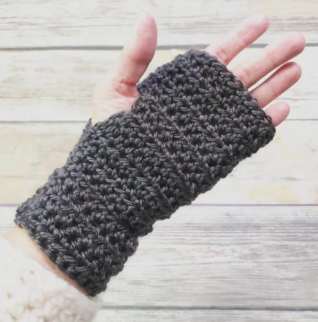 Crochet Hand Warmers A Free Pattern