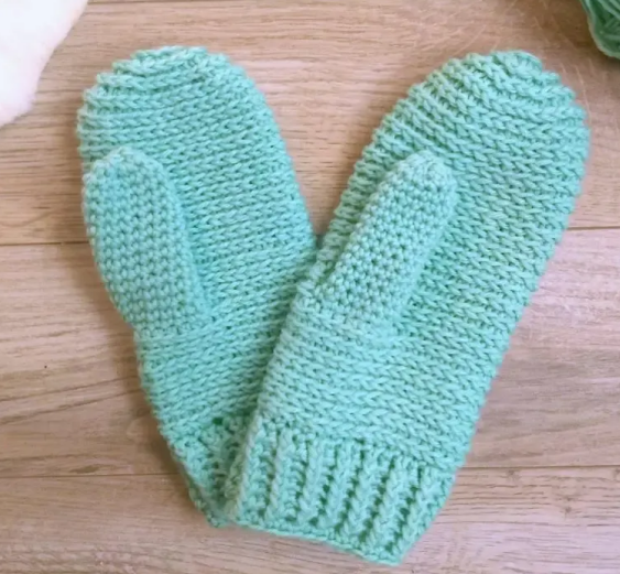 Mint Crochet Gloves Pattern Free Download