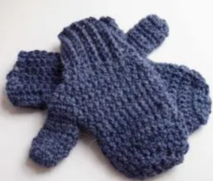 Free Crochet Pattern Cozy Mittens