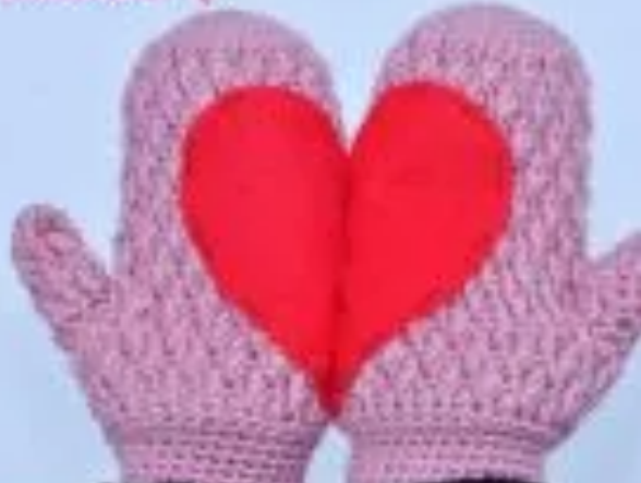 Alpine Stitch Crochet Mittens Pattern