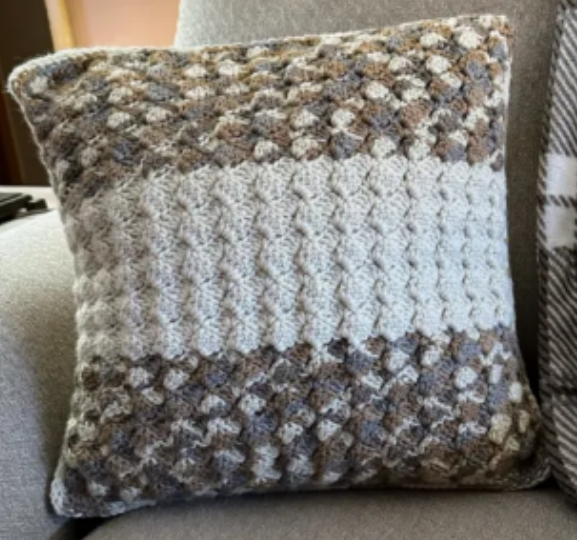 Textured Crochet Cushion Covers Free Pattern