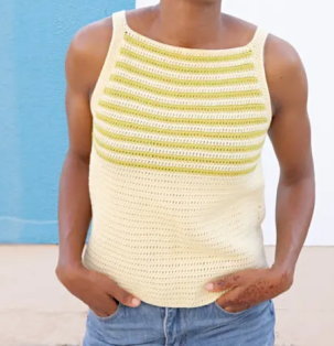 Crochet Tank Top Simple Stitches Free Pattern