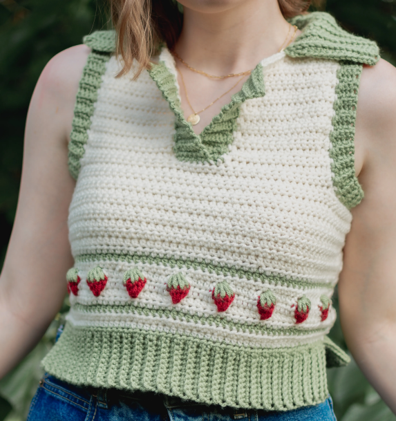 Crochet Sweater Vest Pattern  Tutorial