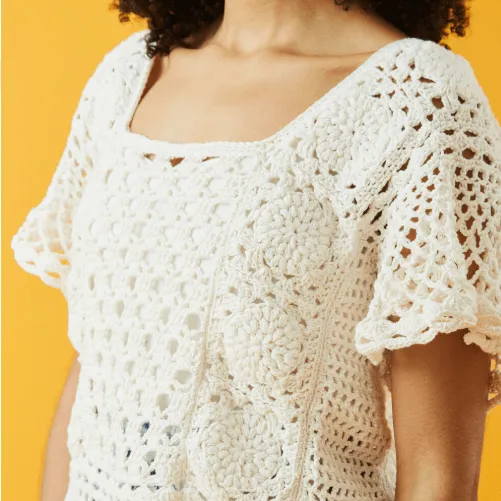 Crochet Crop Top Pattern Datura Design