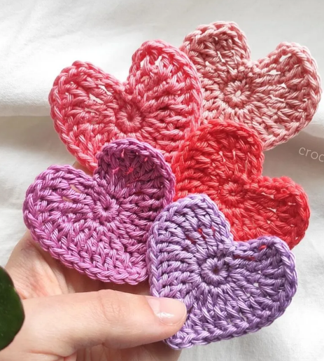 Quick Crochet Heart Pattern Tutorial