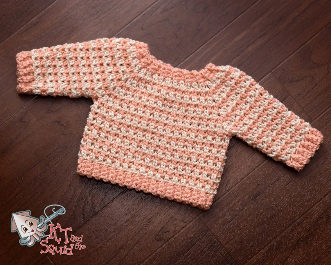 Free Crochet Baby Sweater Pattern