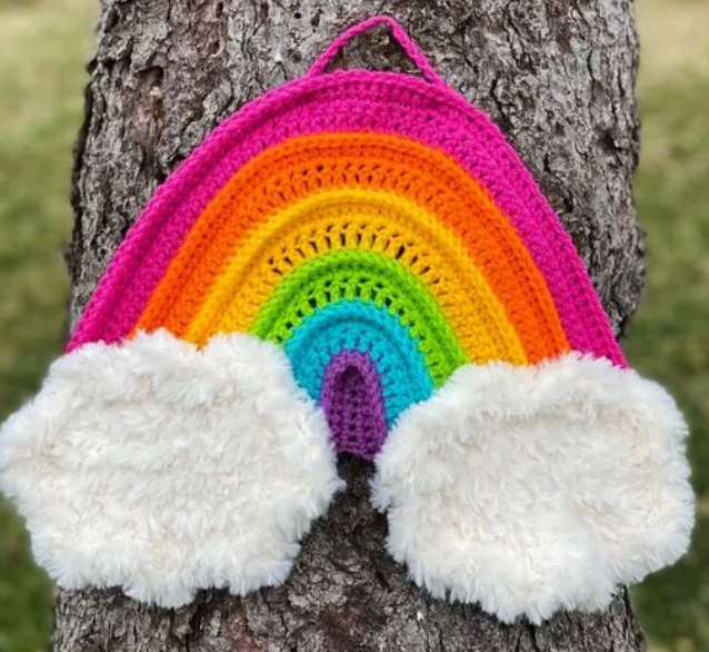 Vibrant Rainbow Crochet Pattern Crochet Pattern