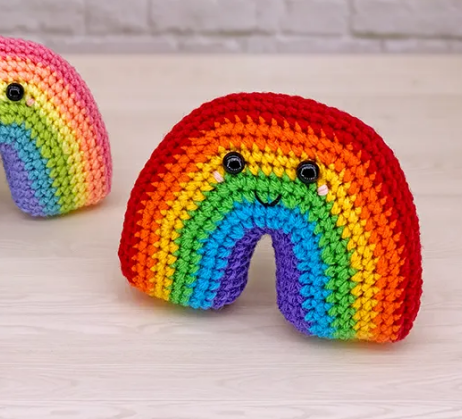 Vibrant Crochet Rainbow Pattern Crochet Pattern