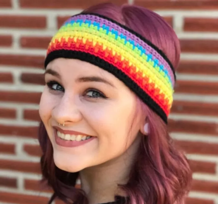 Rainbow Crochet Headband Pattern Guide