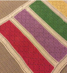 Colorful Crochet Blanket Designs Crochet Pattern