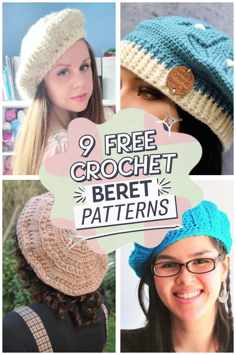 9 Free Crochet Beret Patterns: Stylish Beret Hat Crochet Patterns to Try Today!