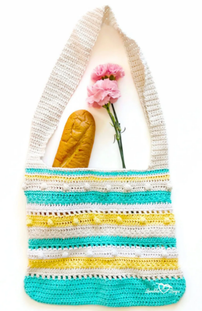 Easy Boho Bobbles Crochet Bag Pattern